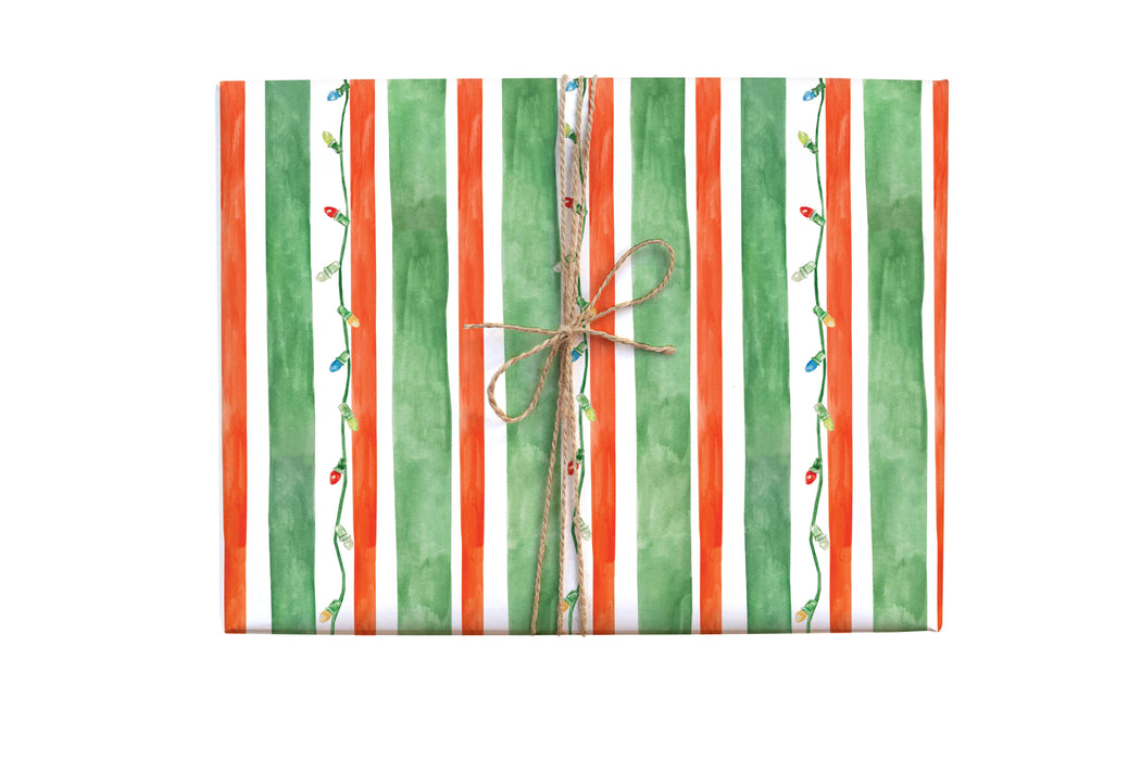 Holiday Lights Gift Wrap Roll