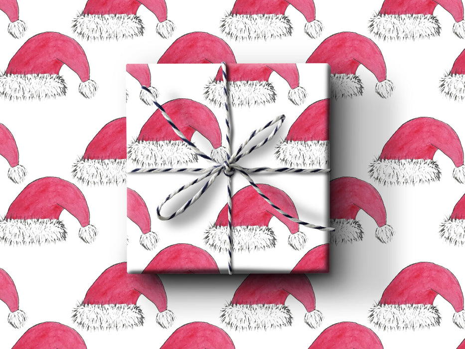 Santa Hat Gift Wrap