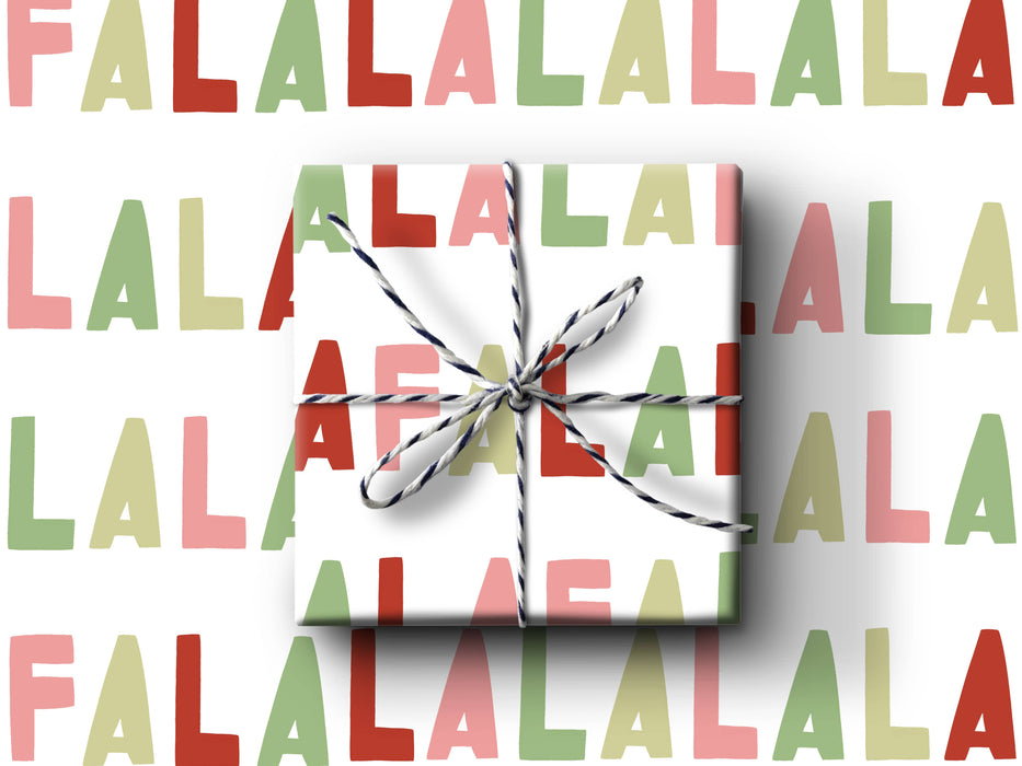 Fa La La La Gift Wrap