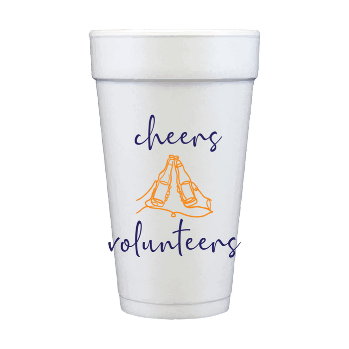 Vol Navy Cups
