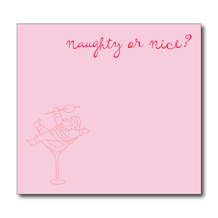 Naughty or Nice Notepad