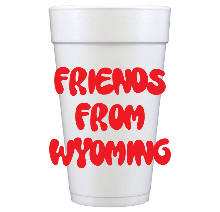 Friends from Wyoming x Tequila Sunrise Cup