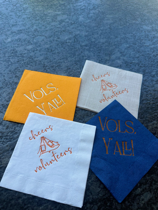 Vols Y'all Elegance Napkins