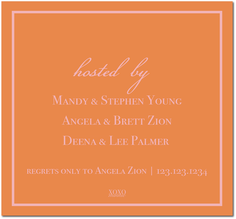 Summer Soiree Invitation