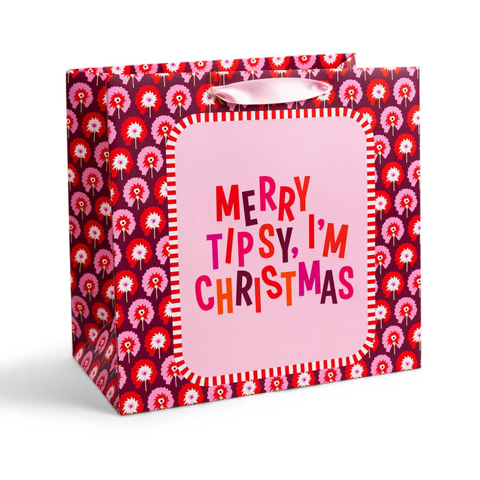 Merry Tipsy Gift Bag